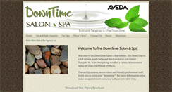 Desktop Screenshot of downtimesalonspa.com